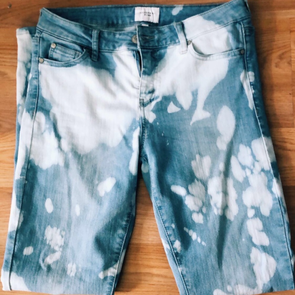 Hand Bleached Jeans
